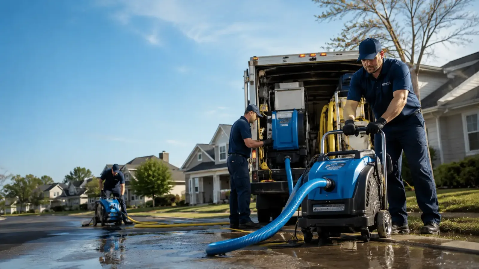 Flood Damage Cleanup in Negley, OH